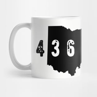 43616 Zip Code Toledo Ohio Mug